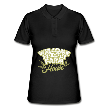 Einzug Poloshirt - Willkommen auf unserem Bauernhof