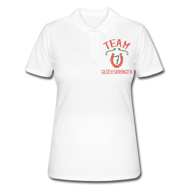 Einzug Poloshirt - Das GLÜCKSBRINGER TEAM | Rot-Grün