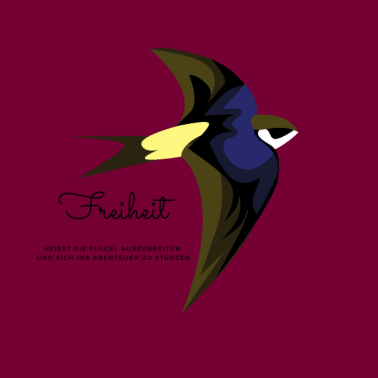 Motiv Schwalbe Freiheit Flügel ausbreiten Abenteuer