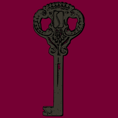 Motiv Antik Vintage Retro Schlüssel Design