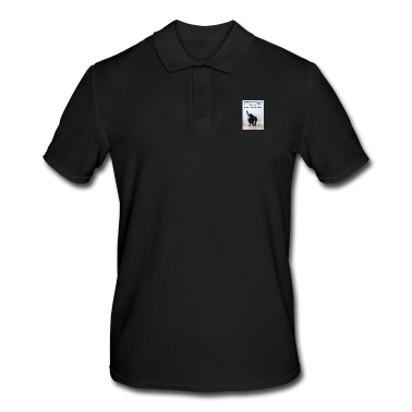 Einzug Poloshirt - Witziger Hundespruch