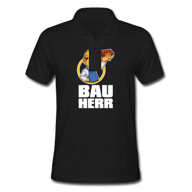 Einzug Poloshirt - Bauherr Hausbauer Hausbau