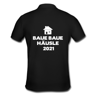 Einzug Poloshirt - Baue baue Häusle 2021