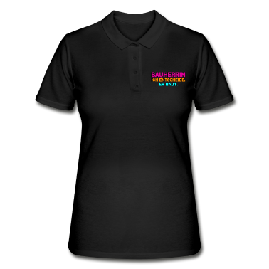 Einzug Poloshirt - Bauherrin 2021 Häuslebauer Geschenk Hausbau