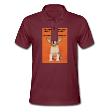 Einzug Poloshirt - Witziger Hundespruch