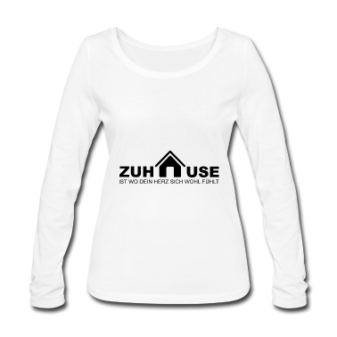Einzug Langarmshirt - Geschenk Einzug Umzug | ZUHAUSE HERZ HAUS