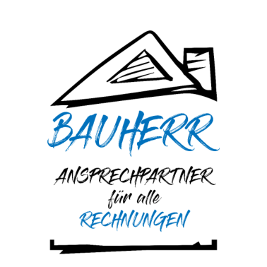Motiv Hausbau Bauherr Ansprechpartner Rechnungen Spruch