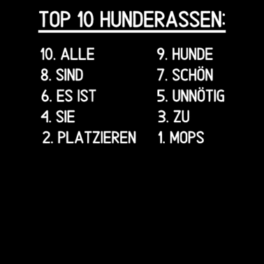 Motiv Mops - Motiv für Mops-Besitzer