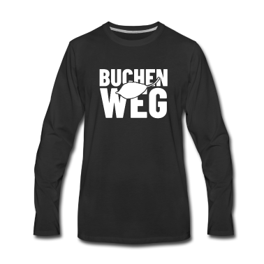Einzug Langarmshirt - Buchenweg Straßennamen Shirt für Anwohner