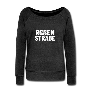 Einzug Langarmshirt - Rosenstraße Straßennamen Shirt für Anwohner