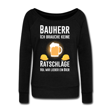 Einzug Langarmshirt - Bauherr Richtfest Bier lustig Spruch Geschenkidee