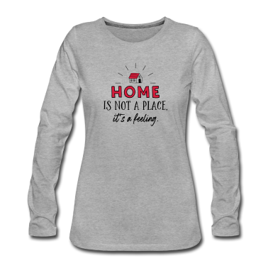 Einzug Langarmshirt - Zuhause