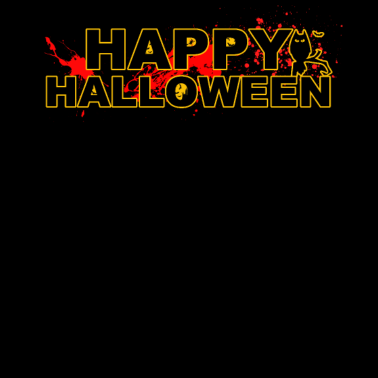 Motiv Happy Halloween - Blut Spritzer