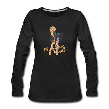 Einzug Langarmshirt - Alpenplatzl | Münchner Kindl Pinup