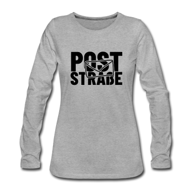 Einzug Langarmshirt - Poststraße Geschenk Straßennamen