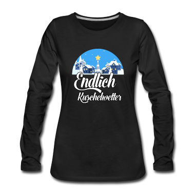 Einzug Langarmshirt - Endlich Kuschelwetter - Winter - Winterwonderland