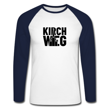 Einzug Langarmshirt - Das Kirchweg Geschenk Straßenname Shirt