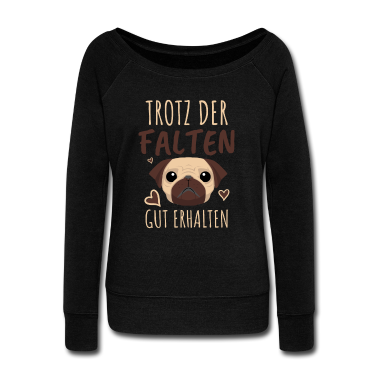 Einzug Langarmshirt - Mops Motiv für Oma - Mops-Besitzer