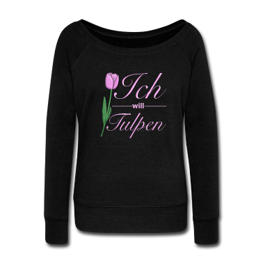 Einzug Langarmshirt - Ich will Tulpen I Frühjahr Ostern Blume Schön