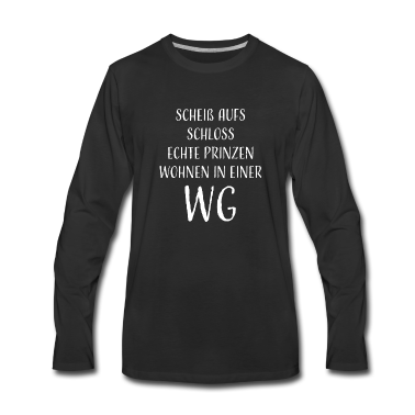 Einzug Langarmshirt - lustiger Spruch WG Wohngemeinschaft Studenten Uni