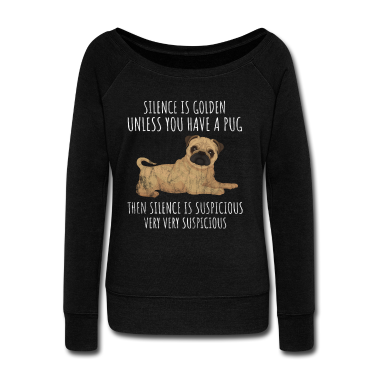 Einzug Langarmshirt - Mops - lustiger Spruch für Mops-Besitzer
