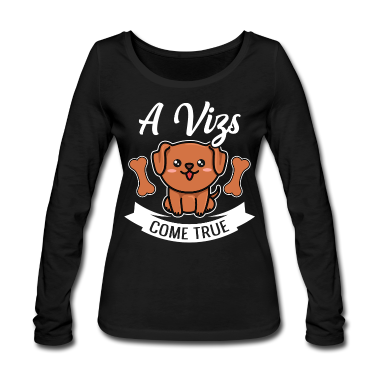Einzug Langarmshirt - Vizsla Wortspiel für einen Magyar Vizsla Fan
