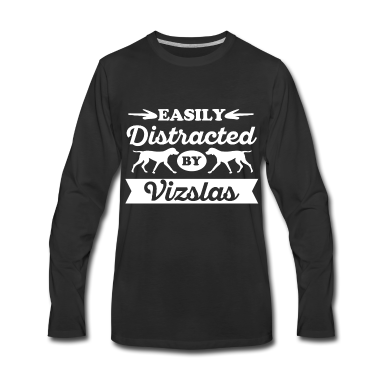 Einzug Langarmshirt - Vizsla Hund Spruch für einen Vizsla Liebhaber