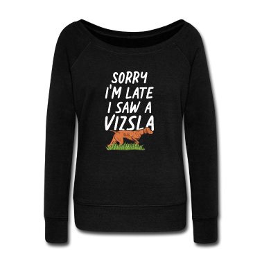 Einzug Langarmshirt - Vizsla Hund Design für einen Vizsla Liebhaber