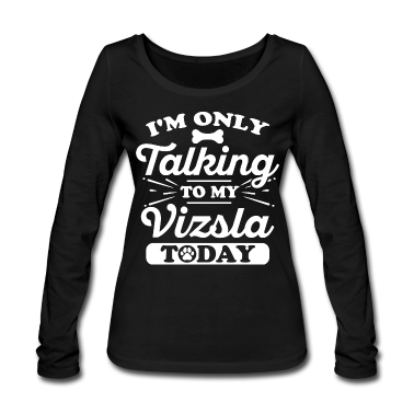 Einzug Langarmshirt - Magyar Vizsla Design für einen Vizsla Fan