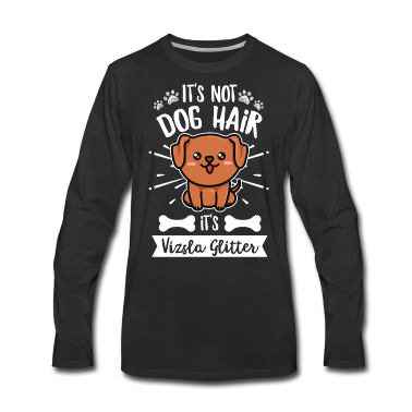 Einzug Langarmshirt - Hundefreund Spruch für einen Magyar Vizsla Fan
