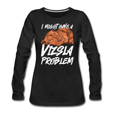 Einzug Langarmshirt - Magyar Vizsla Design für einen Magyar Vizsla