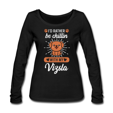 Einzug Langarmshirt - Magyar Vizsla Design für einen Magyar Vizsla