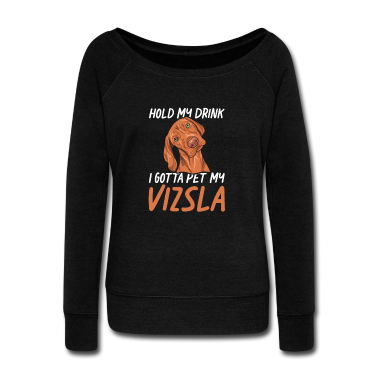 Einzug Langarmshirt - Hundefreund Spruch für einen Magyar Vizsla Fan