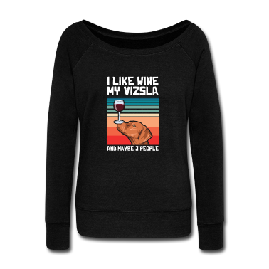 Einzug Langarmshirt - Hundefreund Spruch für einen Vizsla Besitzer
