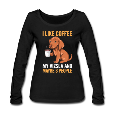 Einzug Langarmshirt - Vizsla Design für einen Magyar Vizsla Fan
