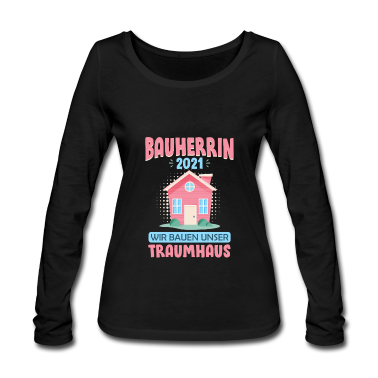 Einzug Langarmshirt - Bauherrin 2021 Frauen Geschenk zum Eigenheim