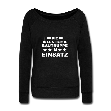 Einzug Langarmshirt - Die lustige Bautruppe im Einsatz