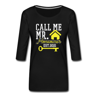 Einzug Langarmshirt - Call me Mr. Homeowner Est.2021