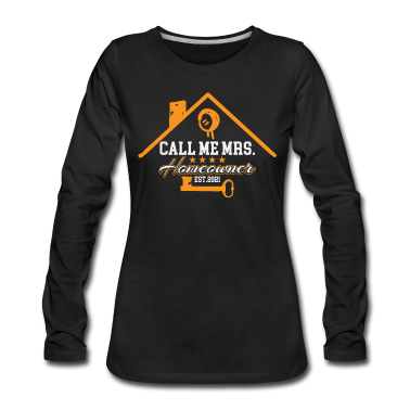 Einzug Langarmshirt - Call me Mrs. Homeowner Est.2021