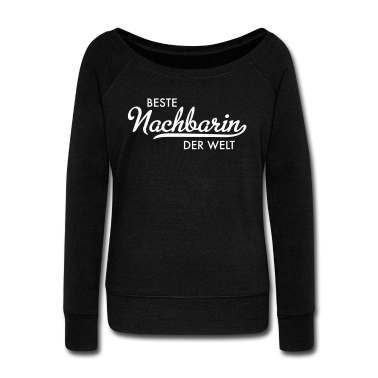 Einzug Langarmshirt - beste nachbarin der welt