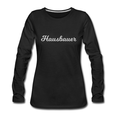 Einzug Langarmshirt - Hausbauer - Geschenkidee für Bauherren - Geschenk