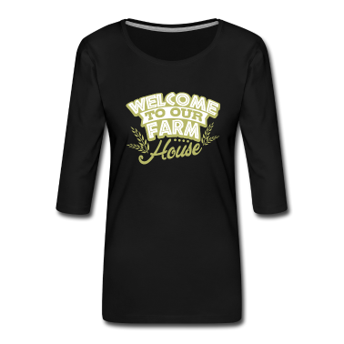 Einzug Langarmshirt - Willkommen auf unserem Bauernhof