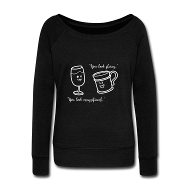 Einzug Langarmshirt - Lustig Tassen Gläser sprechend funny Geschenkidee