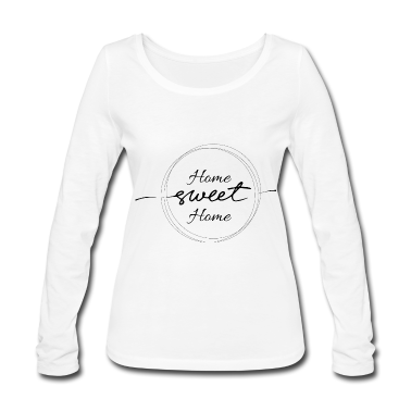 Einzug Langarmshirt - Home Sweet Home Zuhause Haushalt