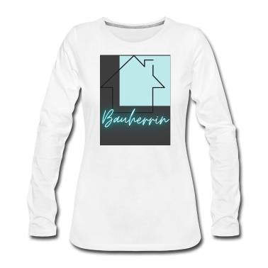 Einzug Langarmshirt - Bauherrin dunkel