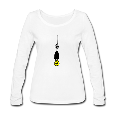 Einzug Langarmshirt - Glühbirne Fassung Geschenk