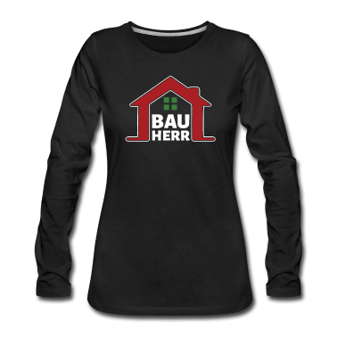 Einzug Langarmshirt - Bauherr Hausbau Bau Bauen Baustelle Haus Geschenk