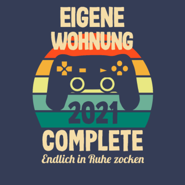 Motiv Einzug eigene Wohnung Gamer Einweihungsgeschenk
