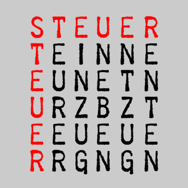 Motiv Steuer Politik Rätsel Teuer Einzug Renten Entzug