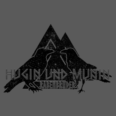 Motiv Rabenbrueder Hugin und Munin Odin Wotan